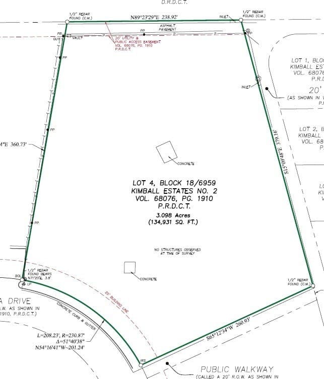 3.09 acres in Dallas County