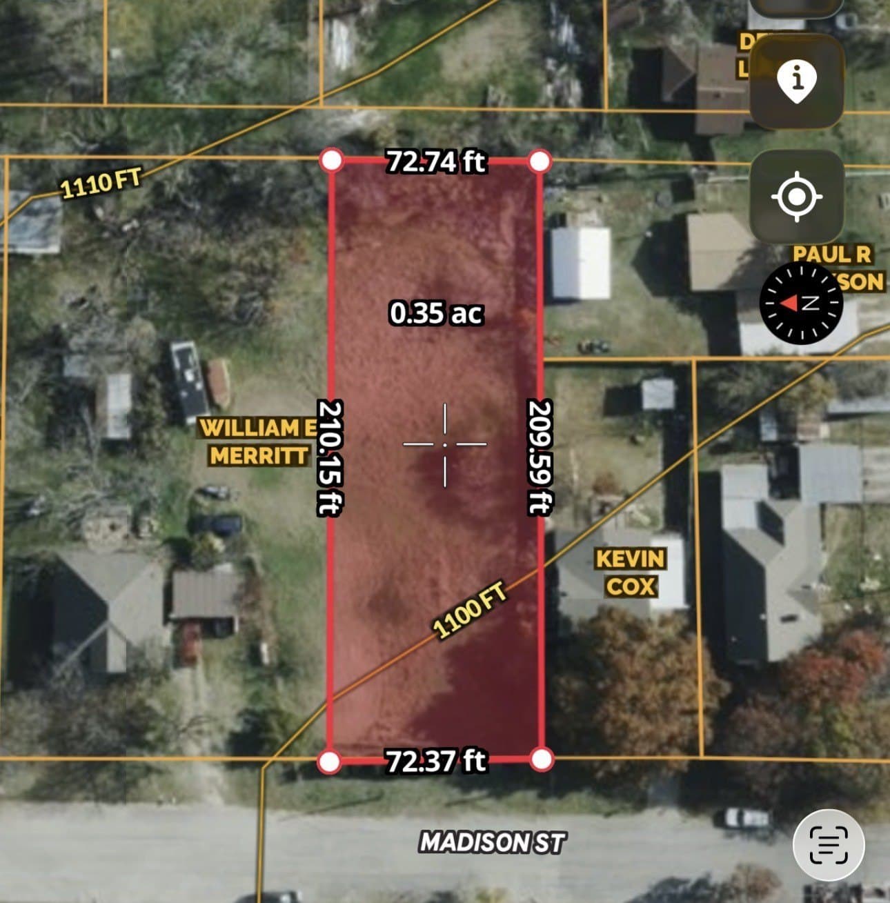 0.49 acres in Parker County