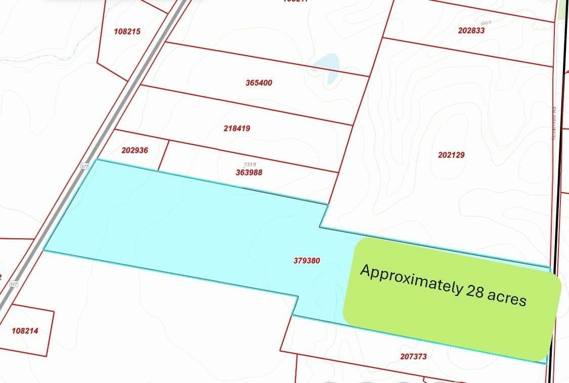 28 acres in Grayson County