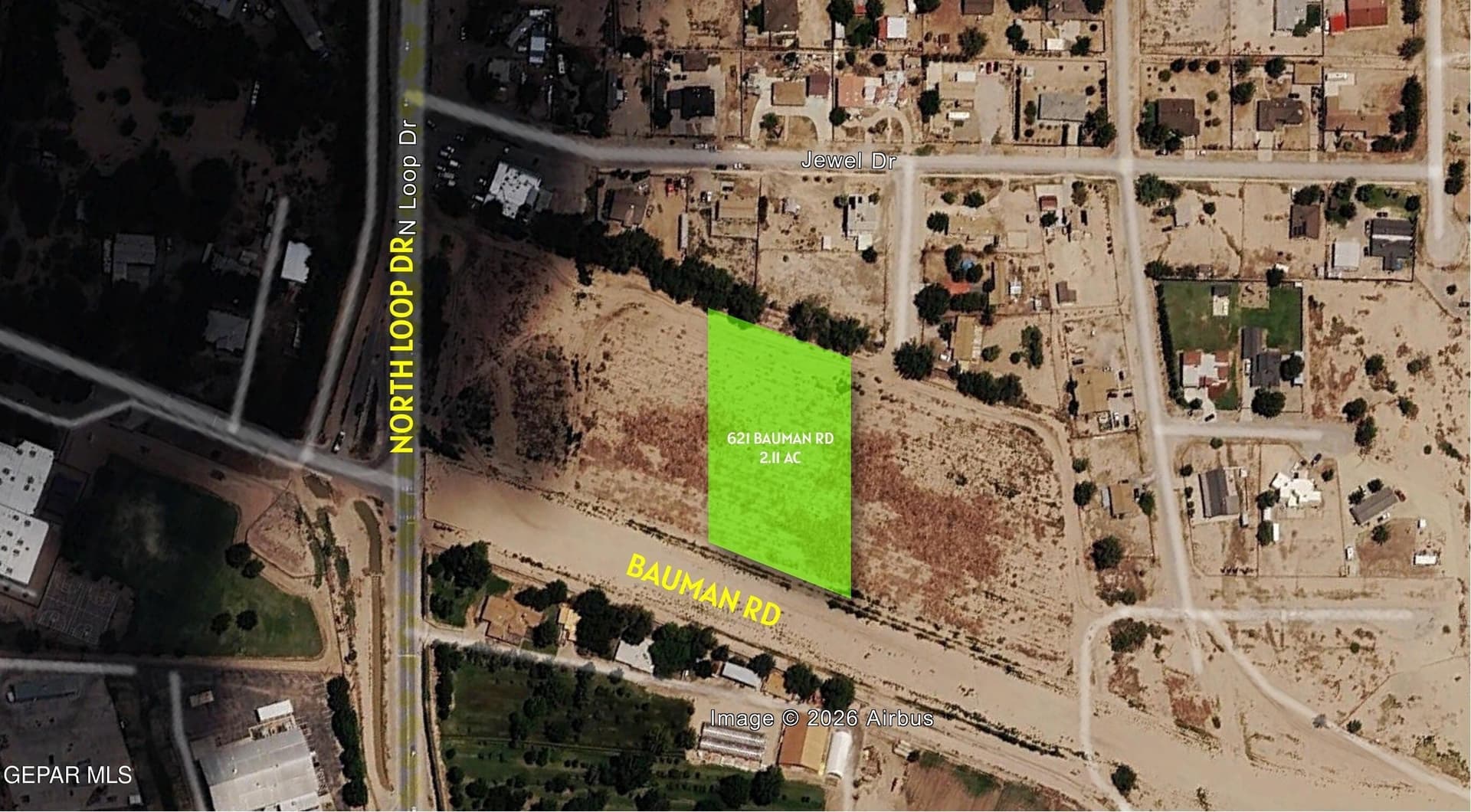 2.11 acres in El Paso County