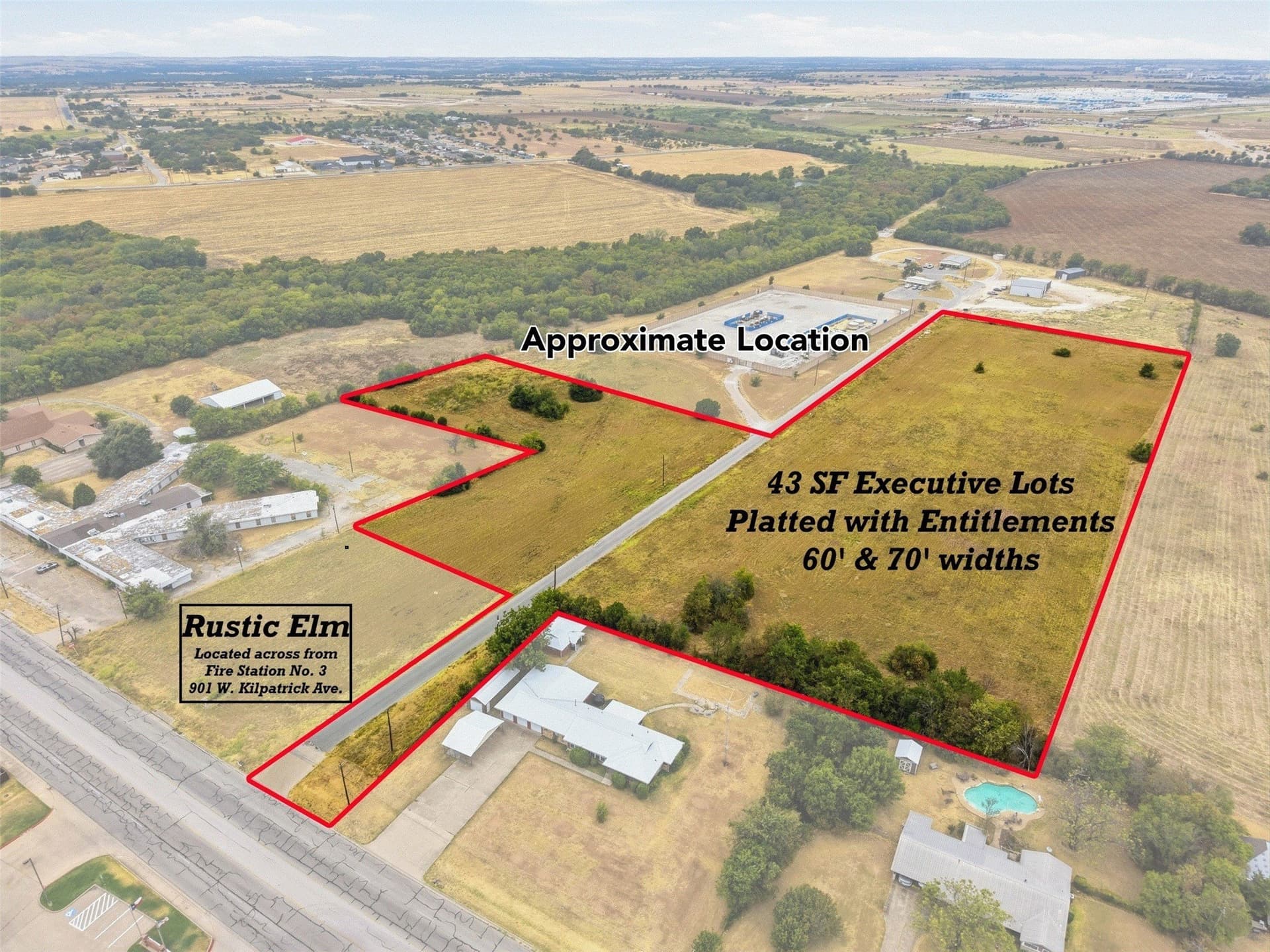 12.75 acres in Johnson County