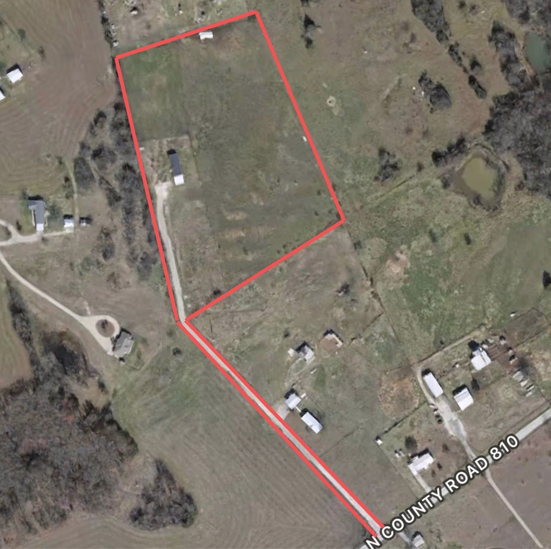 9.73 acres in Johnson County