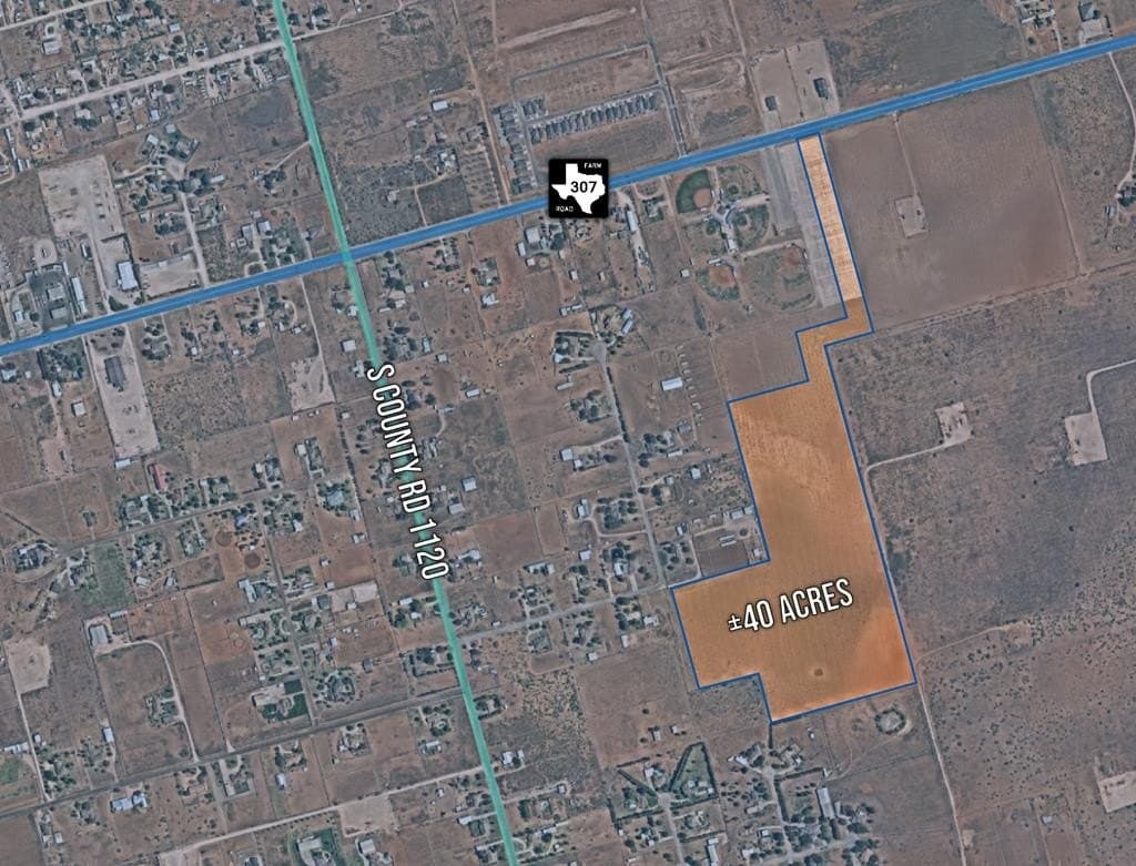 39.99 acres in Midland County