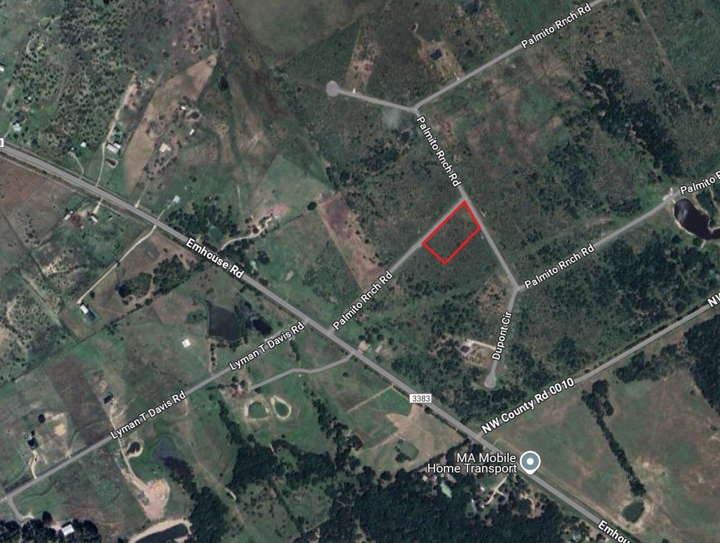2 acres in Navarro County