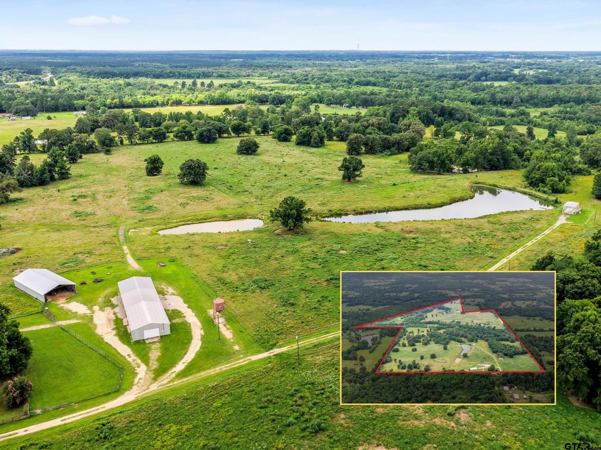 221.4 acres in Titus County