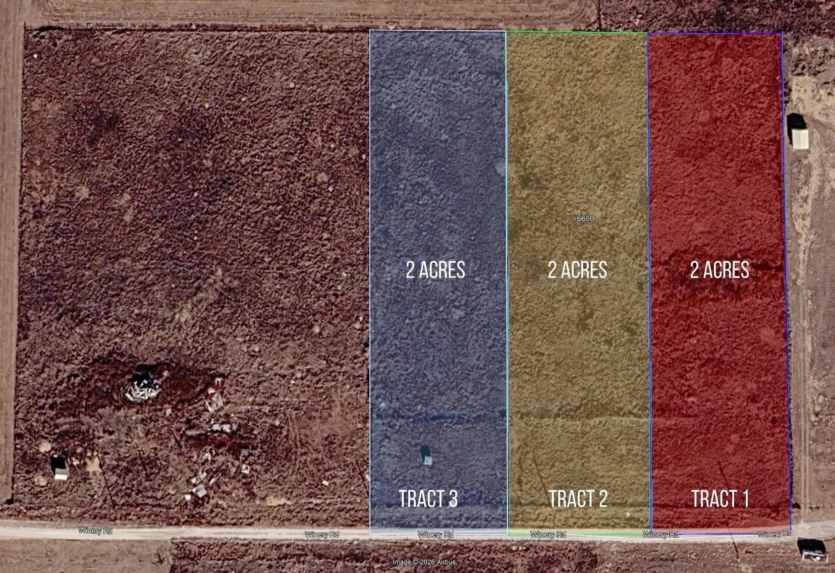 2 acres in Randall County