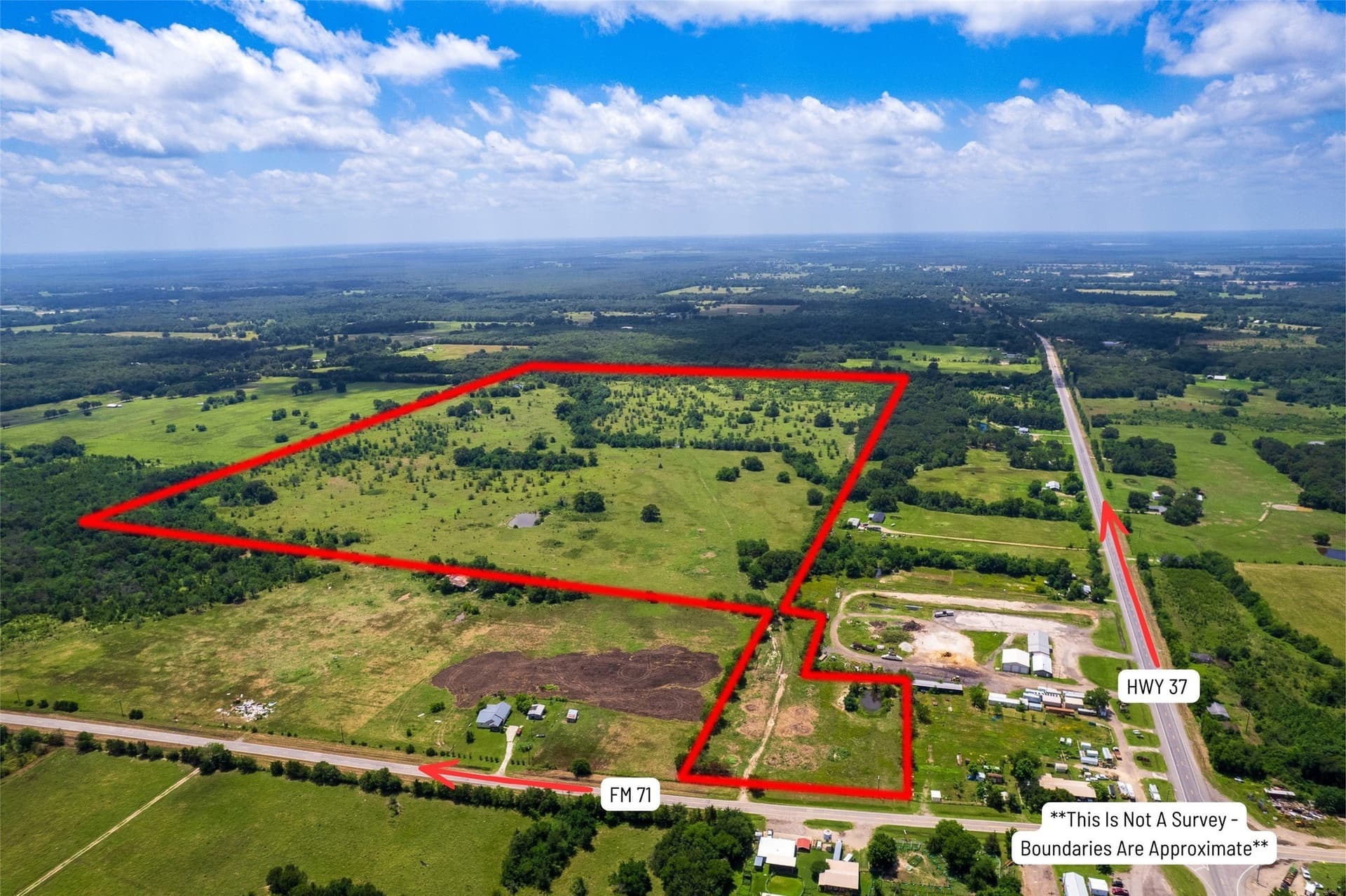 172.59 acres in Franklin (TX) County