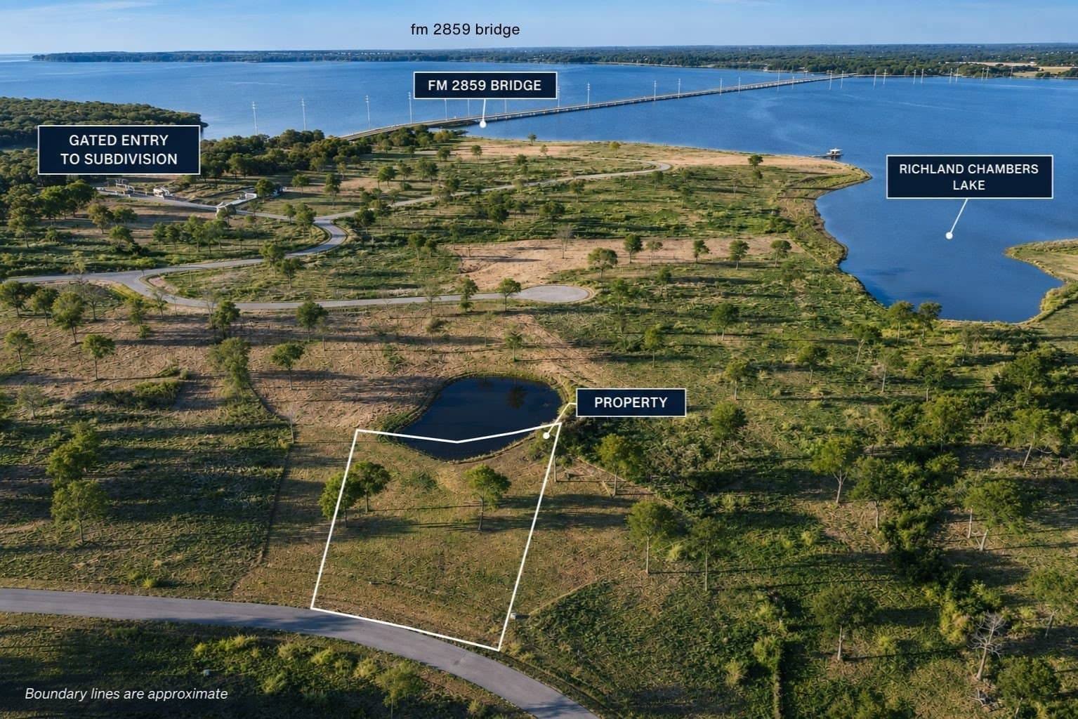 1.13 acres in Navarro County