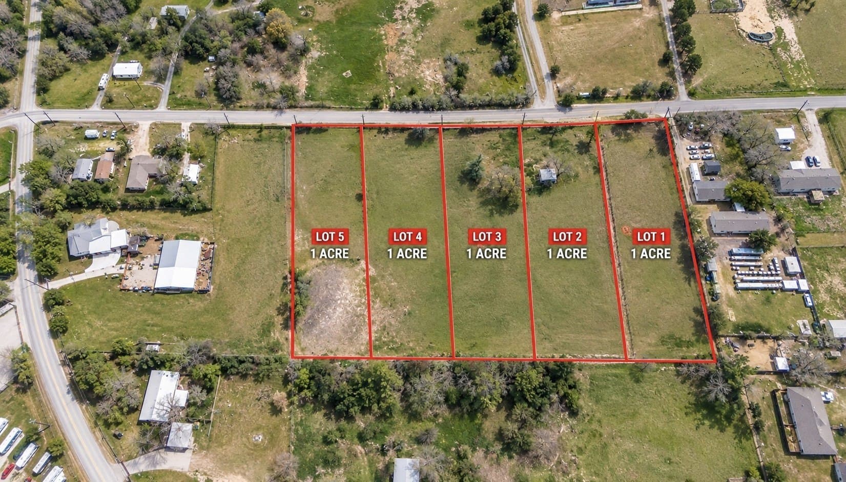 5 acres in Tarrant County