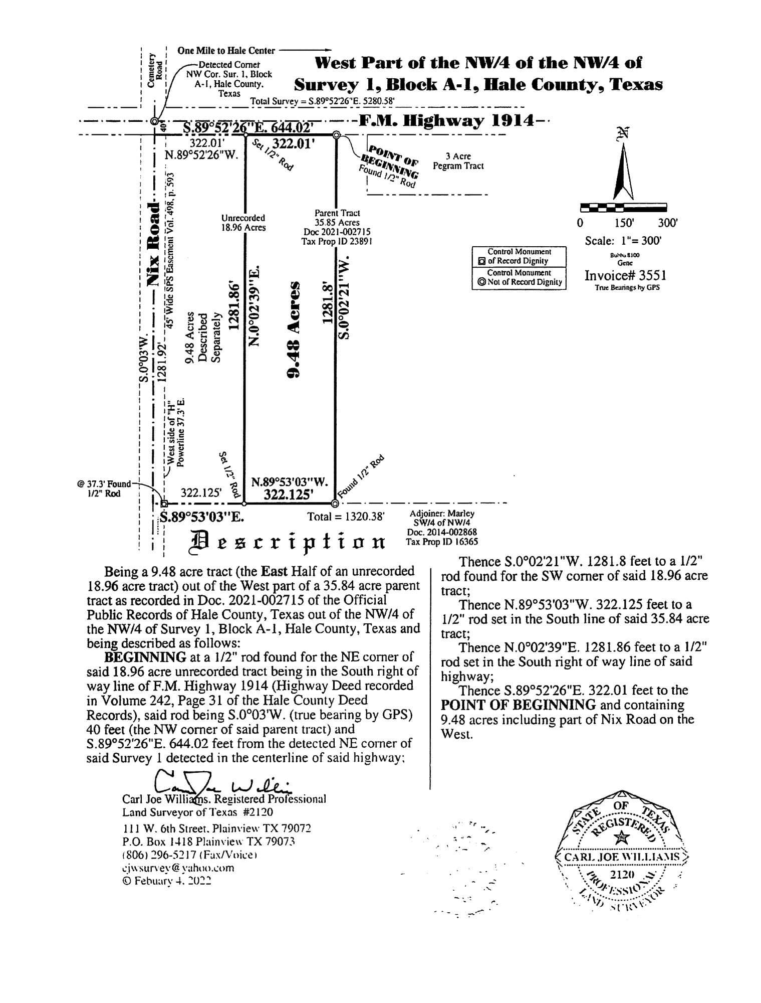 9.48 acres in Hale County