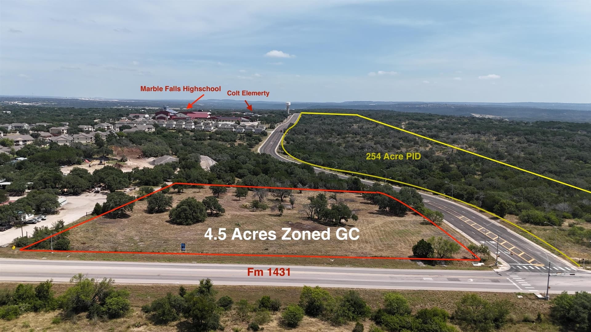 4.52 acres in Burnet County
