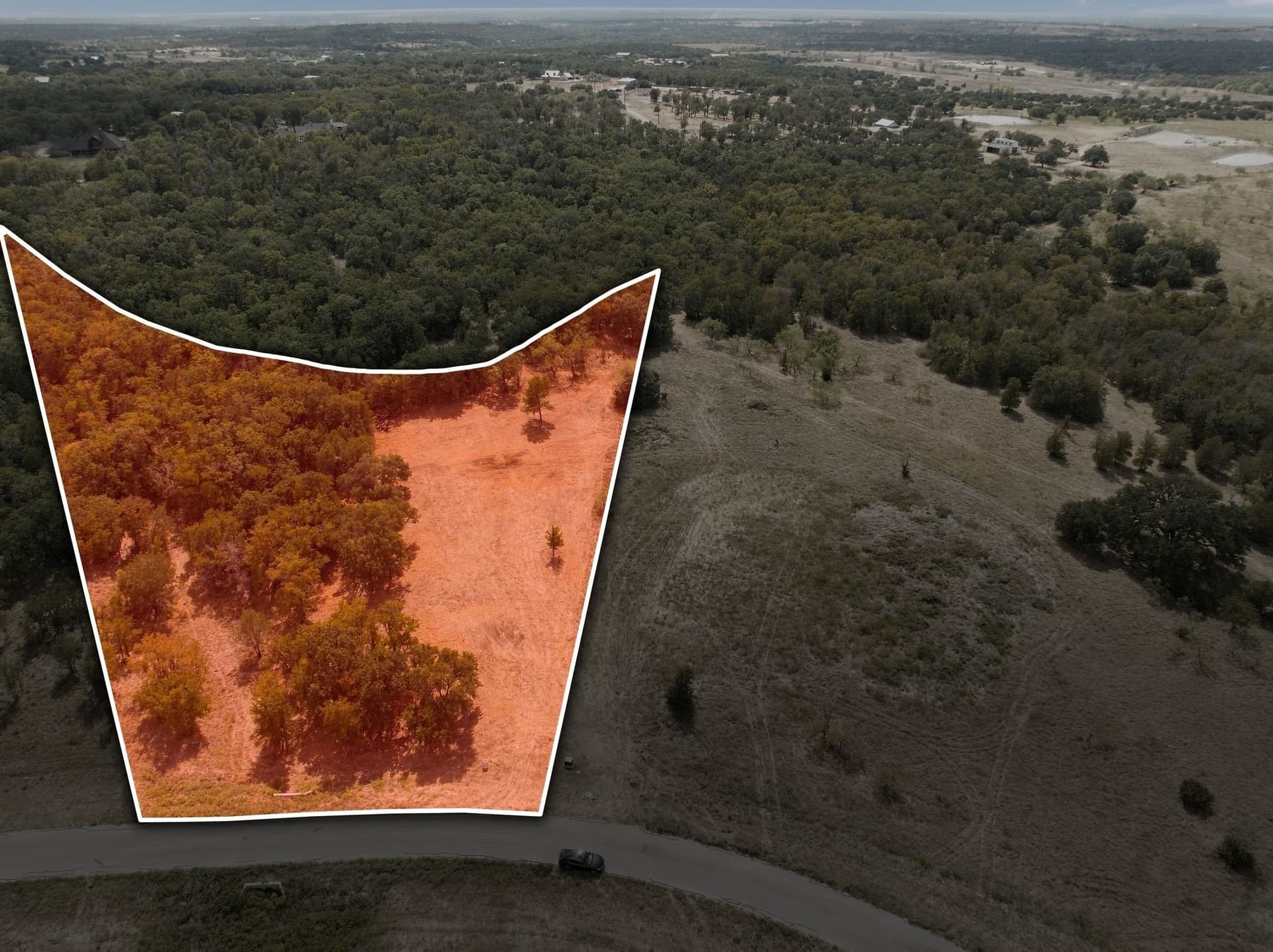 2.3 acres in Parker County