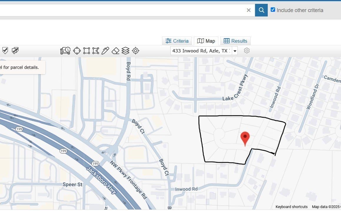 5.89 acres in Tarrant County