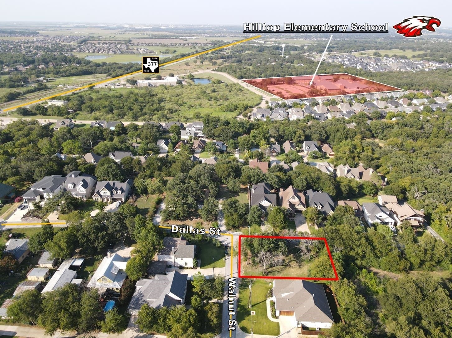 0.16 acres in Denton County