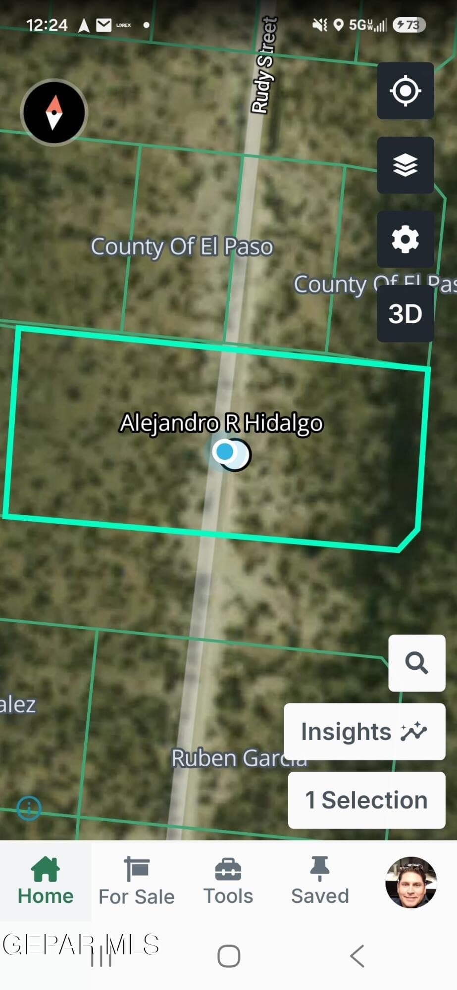 0.6 acres in El Paso County
