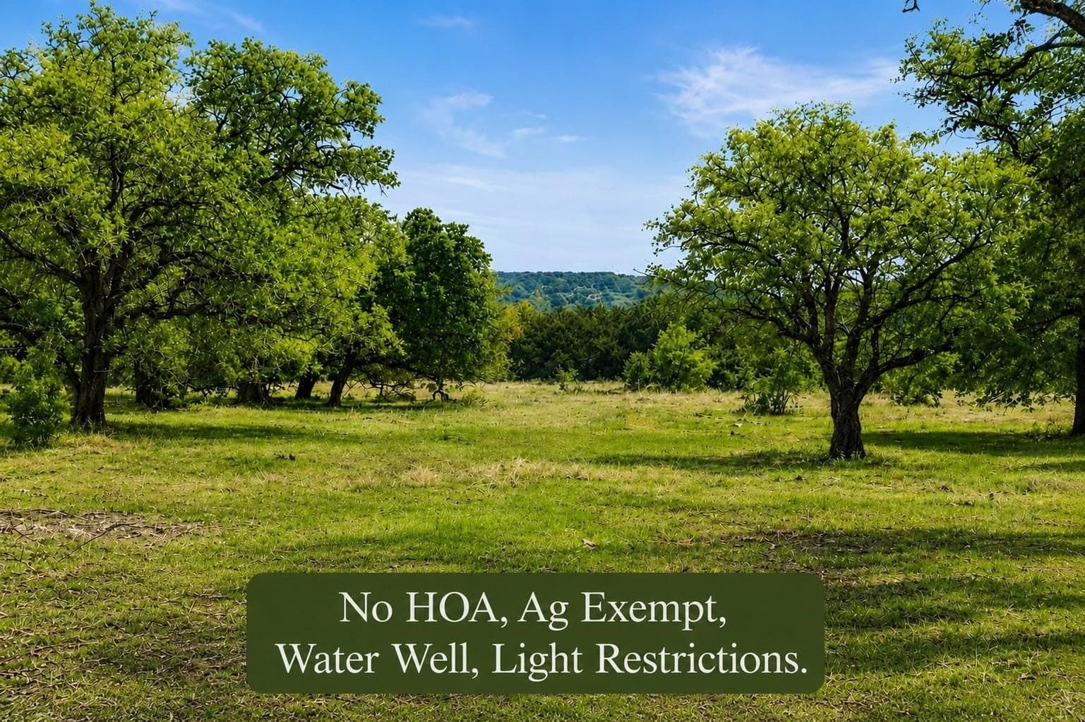 10.03 acres in Burnet County