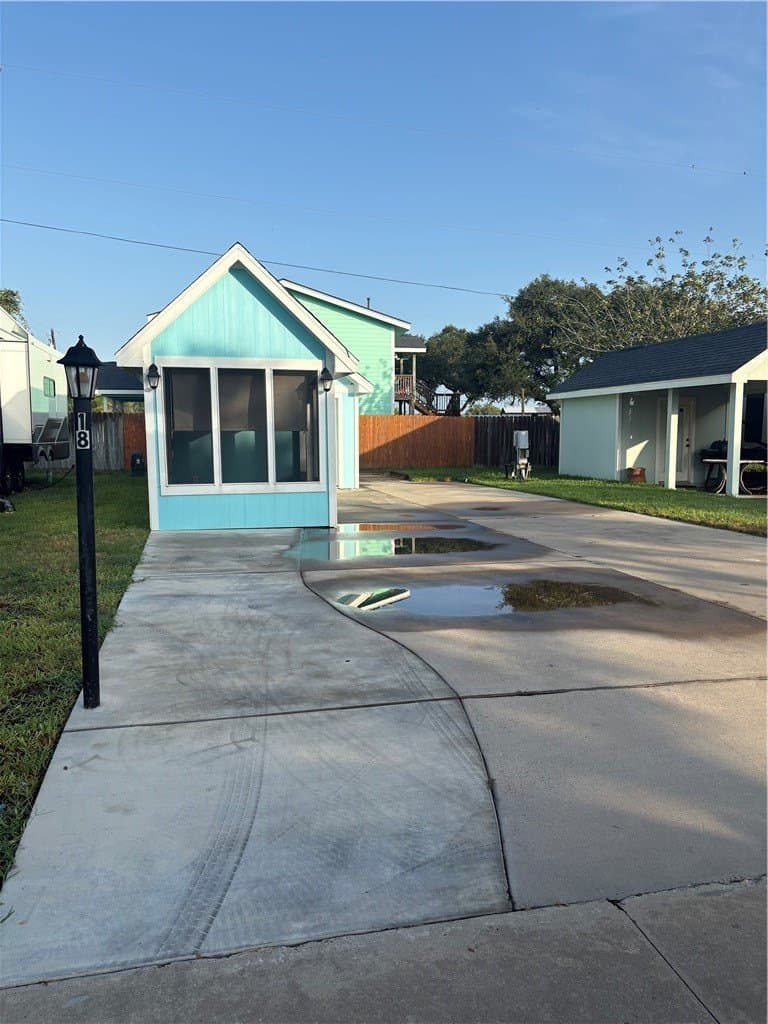 0.06 acres in Aransas County