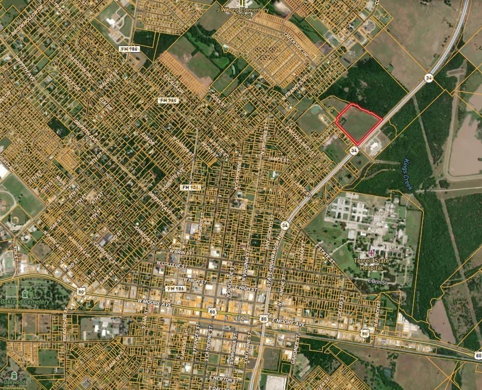 15.64 acres in Kaufman County