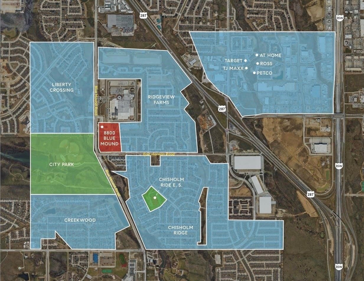 9.49 acres in Tarrant County