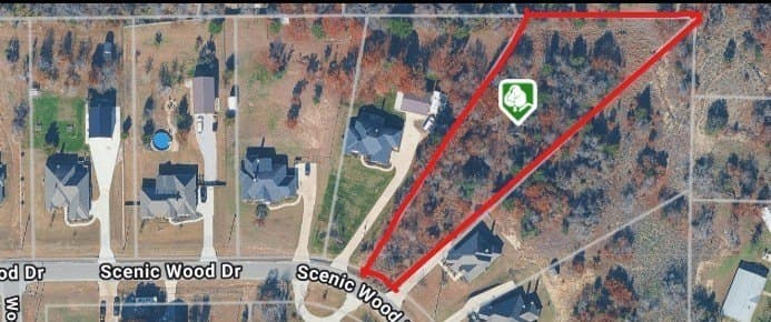 1.25 acres in Parker County