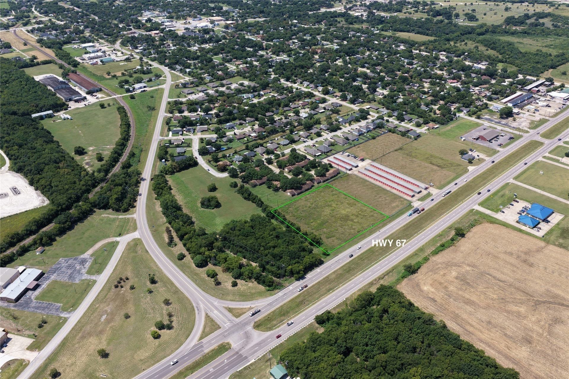 2.29 acres in Johnson County