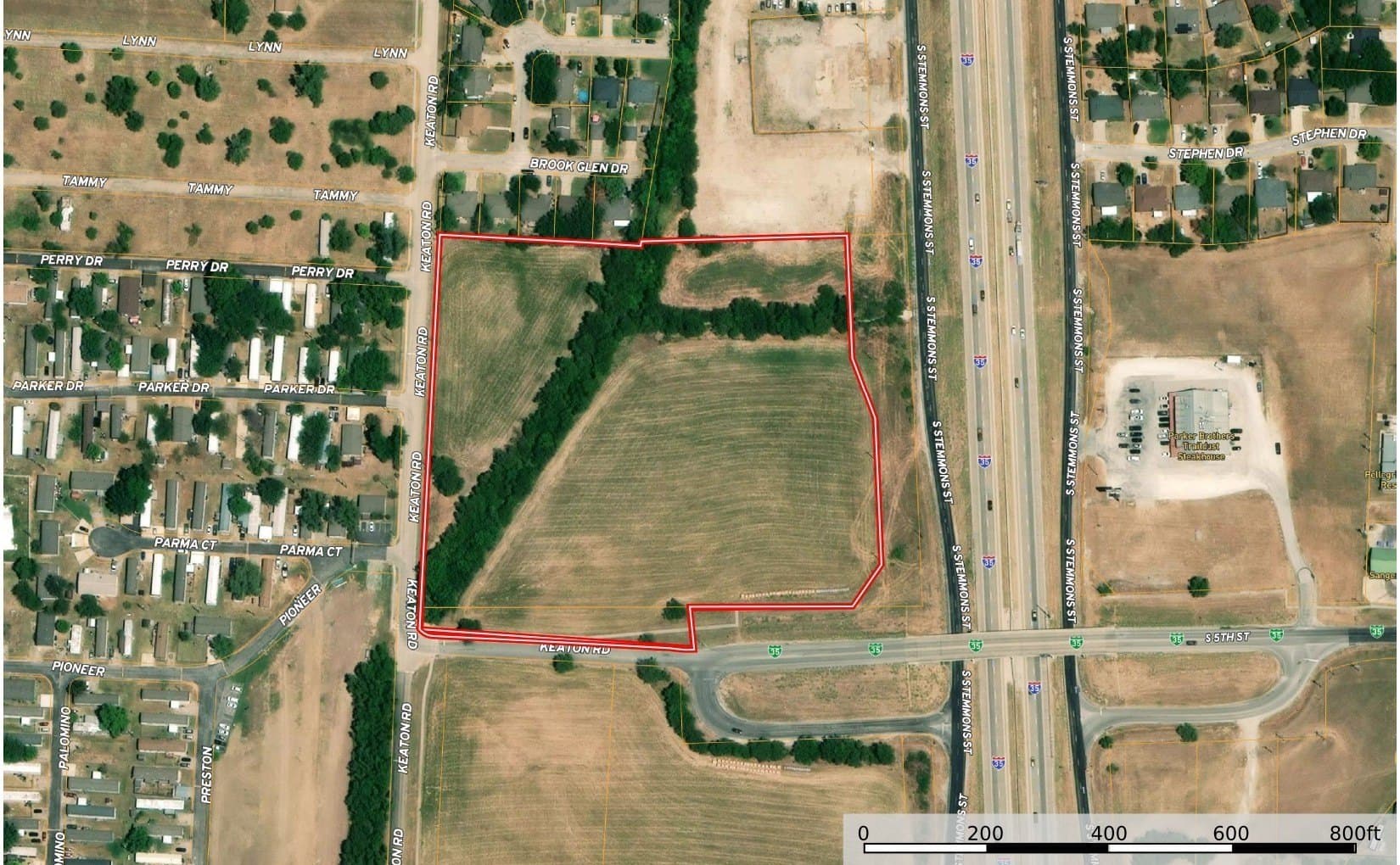 10.13 acres in Denton County