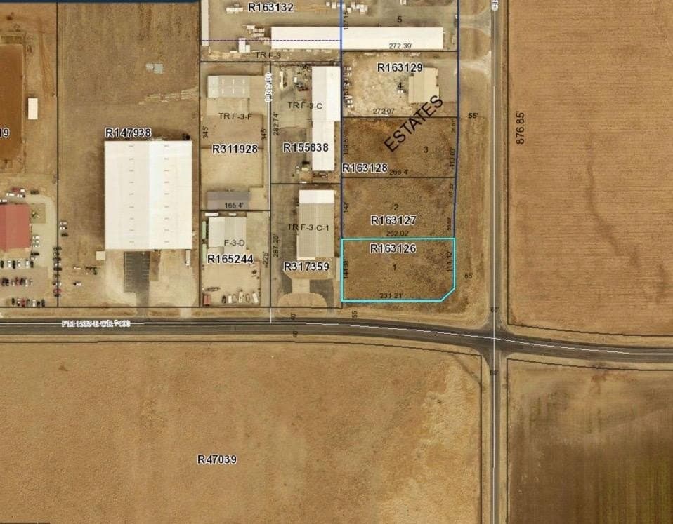 0.85 acres in Lubbock County