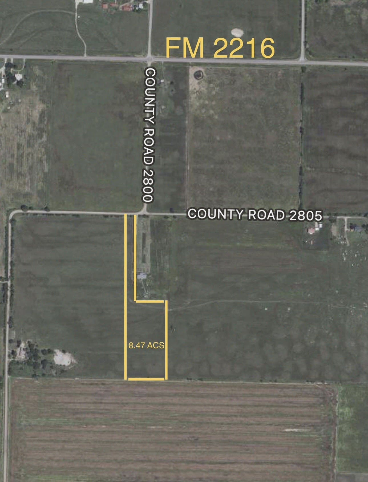 8.5 acres in Fannin County