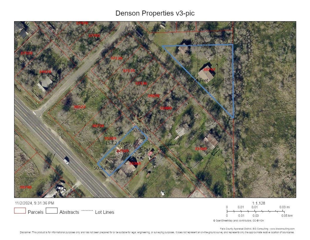 0.17 acres in Falls County