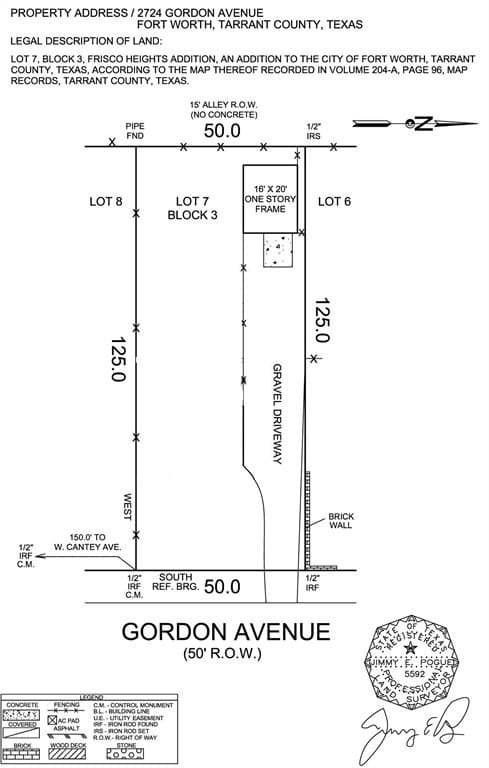 0.14 acres in Tarrant County