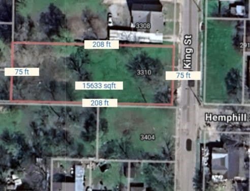 0.34 acres in Hunt County