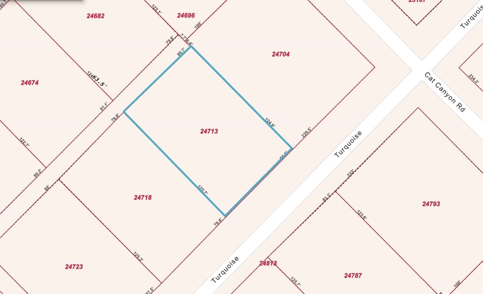 0.23 acres in Llano County