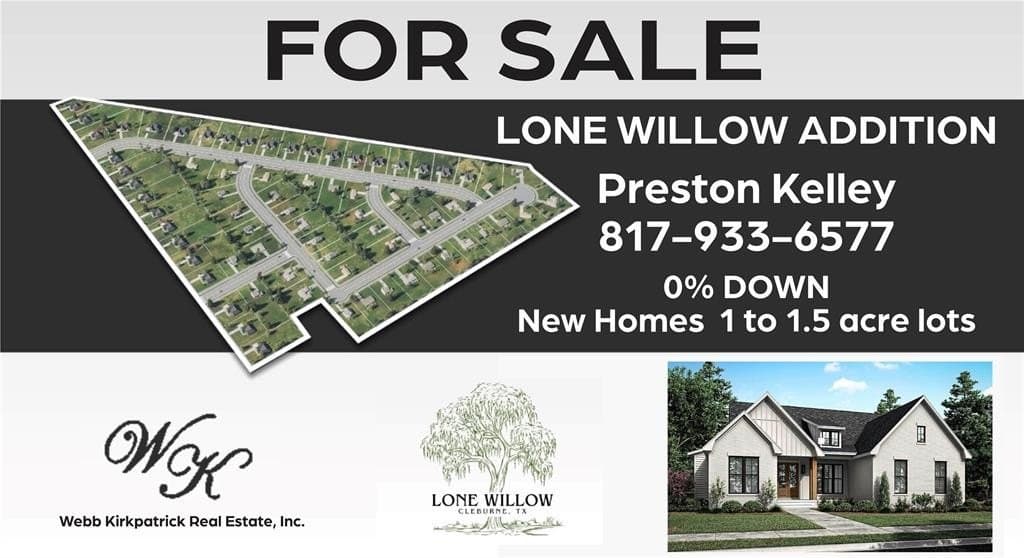 1.36 acres in Johnson County