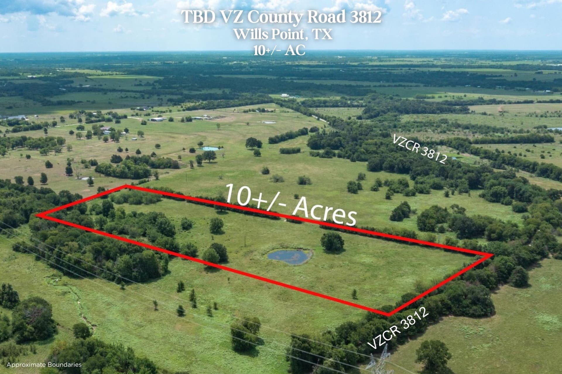 10.01 acres in Van Zandt County