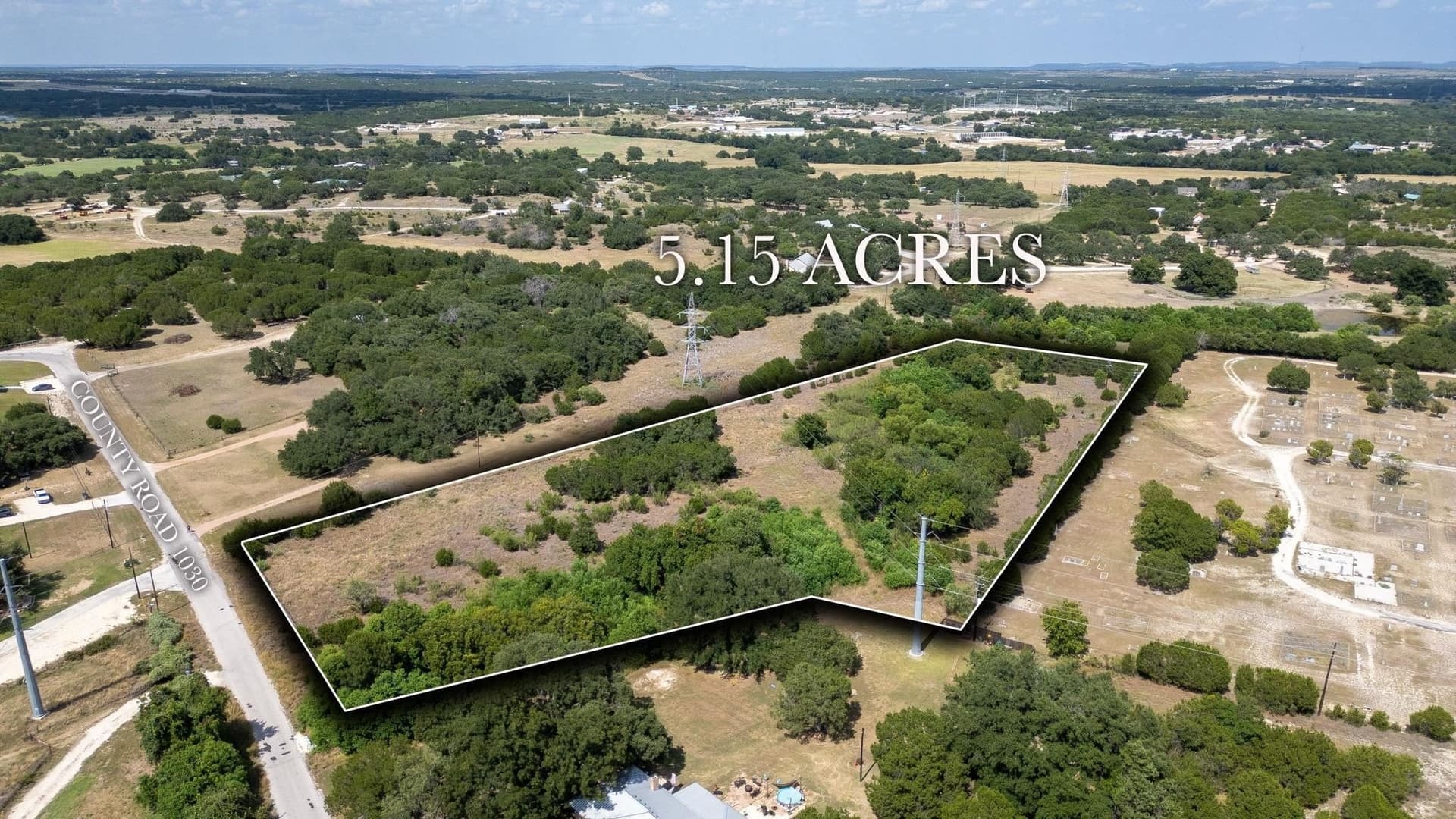 5.15 acres in Lampasas County