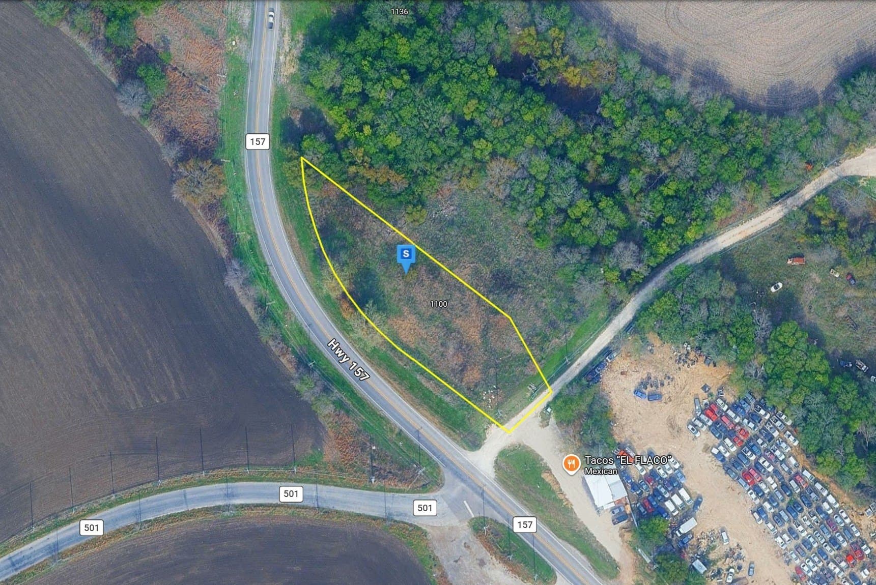 0.61 acres in Johnson County