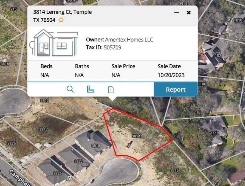 0.34 acres in Bell County