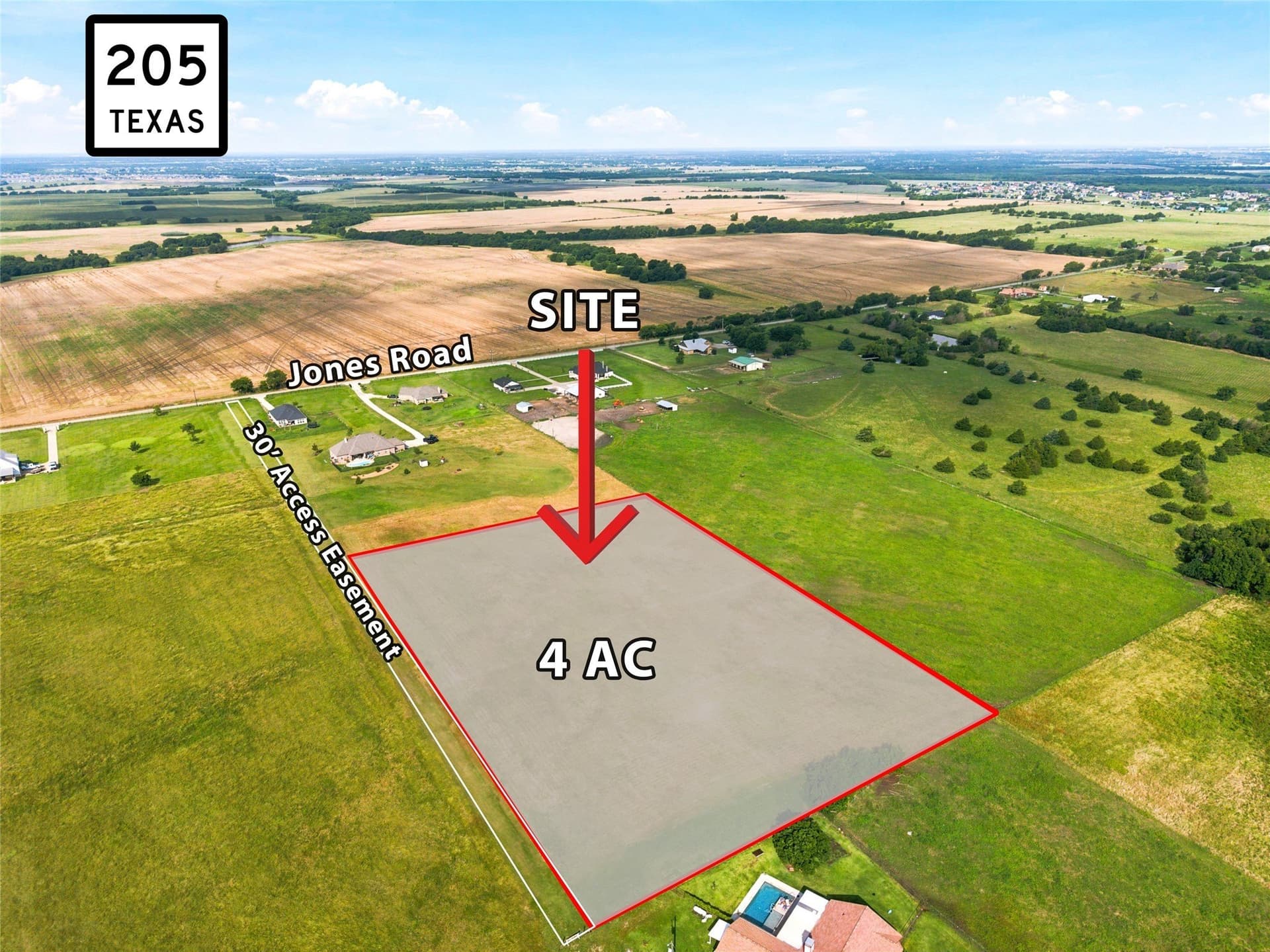 4 acres in Rockwall County