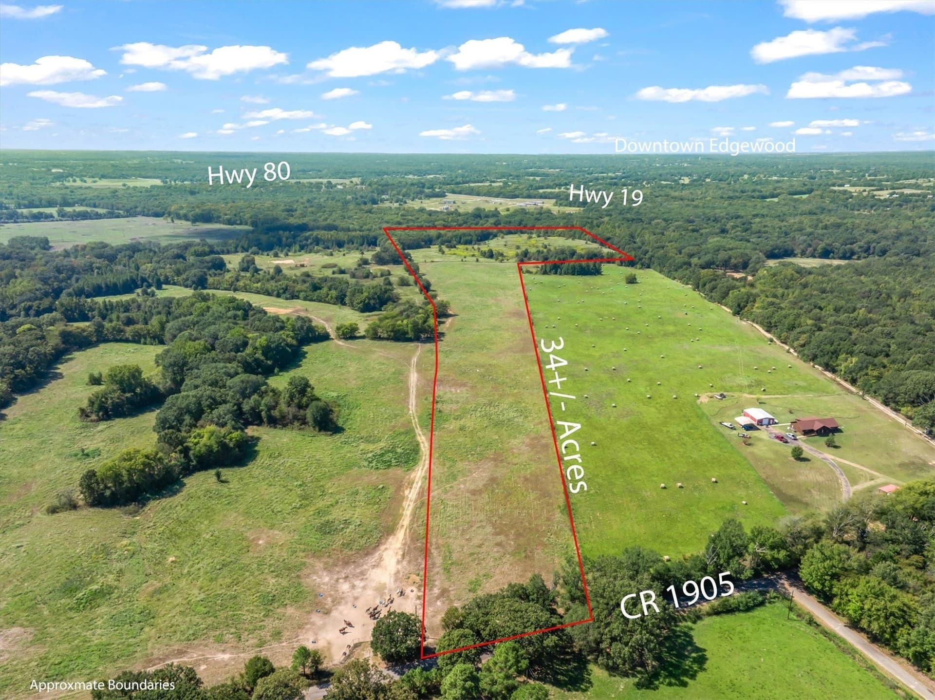 34 acres in Van Zandt County