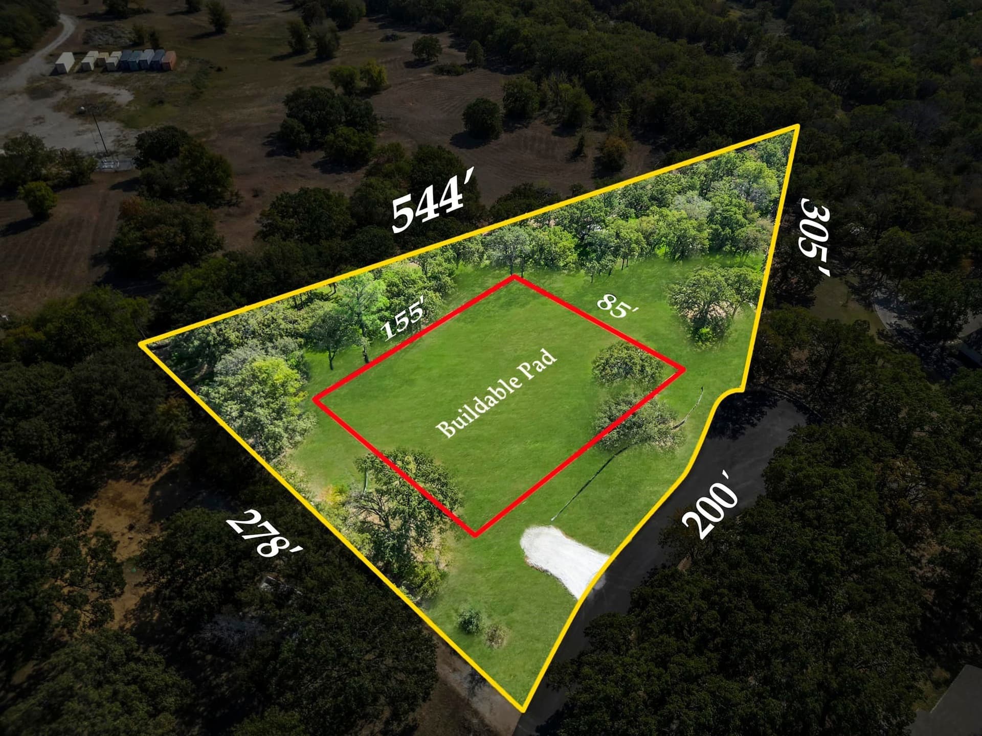1.76 acres in Denton County