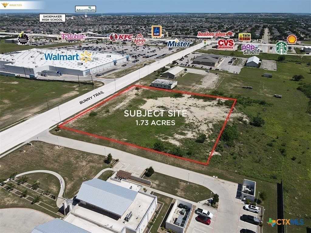 1.73 acres in Bell County