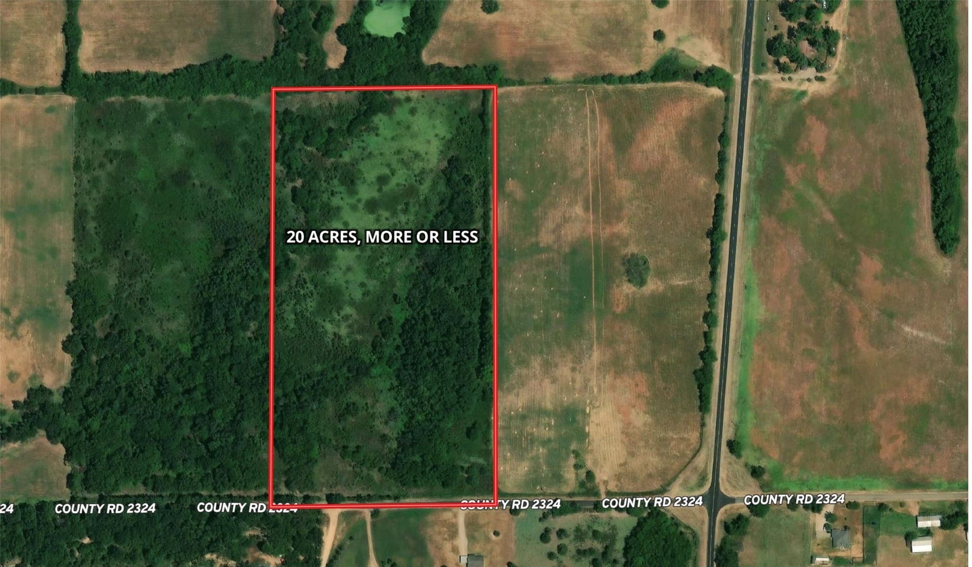 20 acres in Hopkins County
