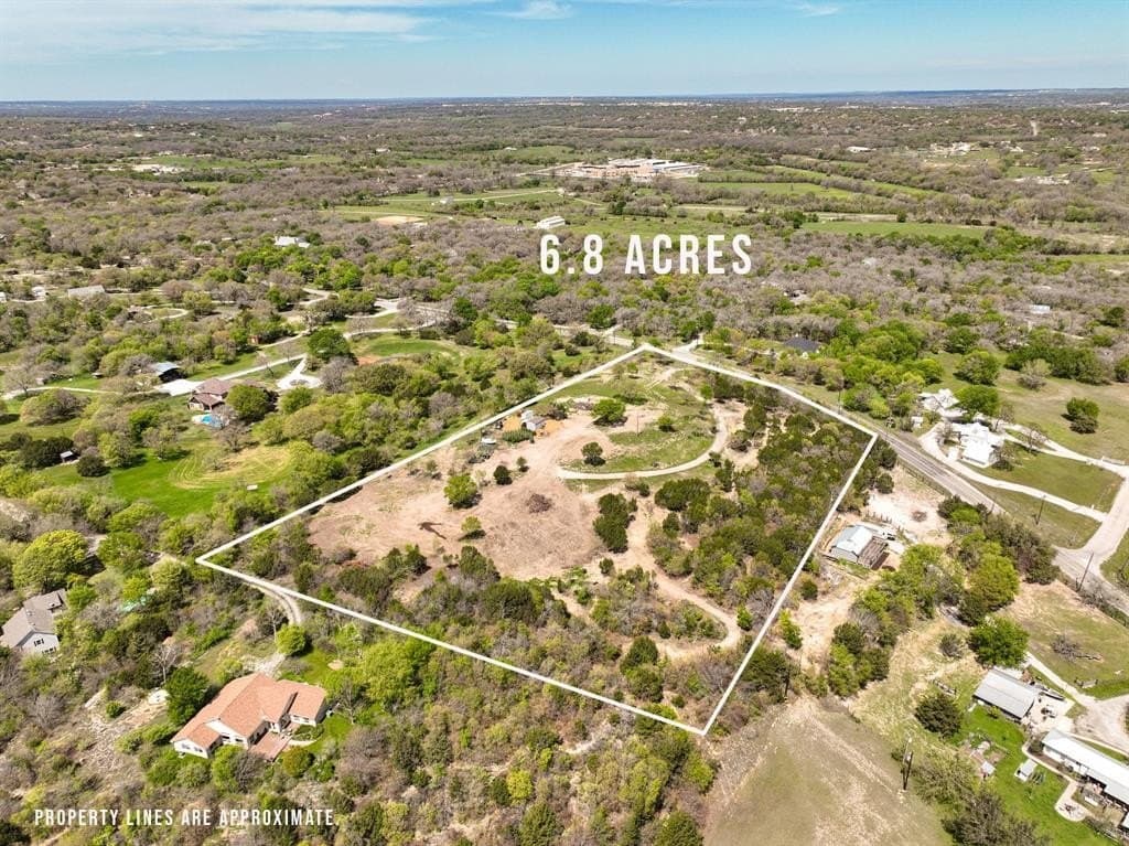 6.8 acres in Parker County