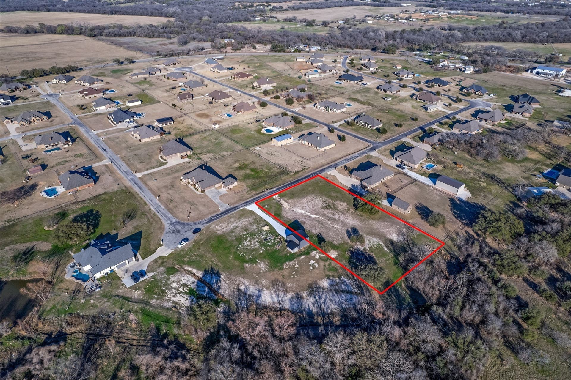 1.16 acres in Parker County