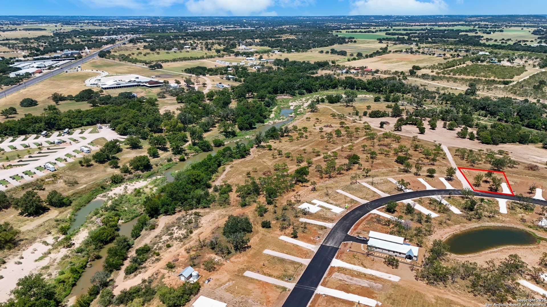 0.27 acres in Gillespie County