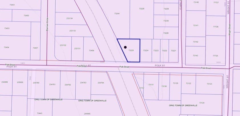 0.13 acres in Hunt County