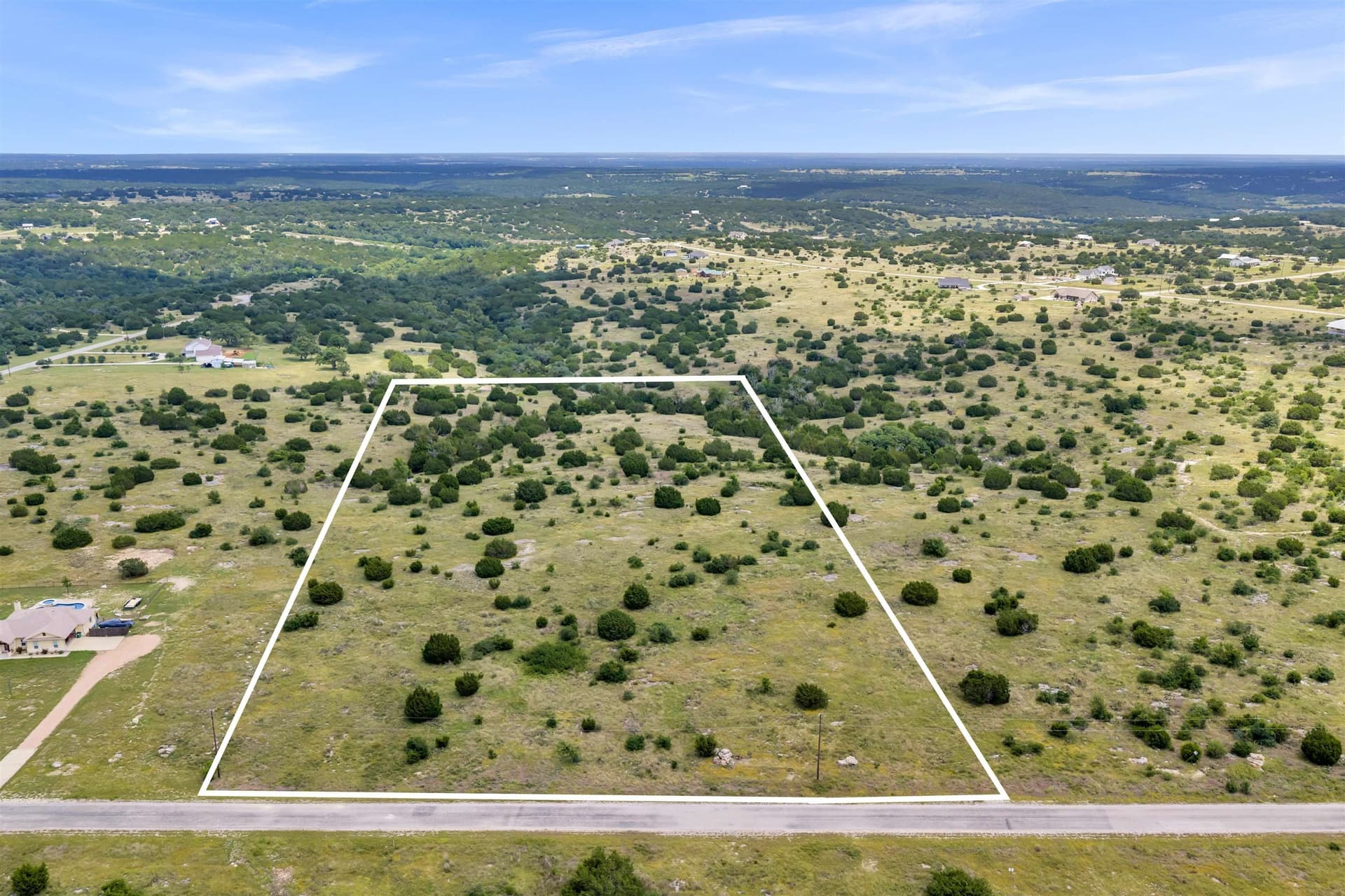 10 acres in Burnet County