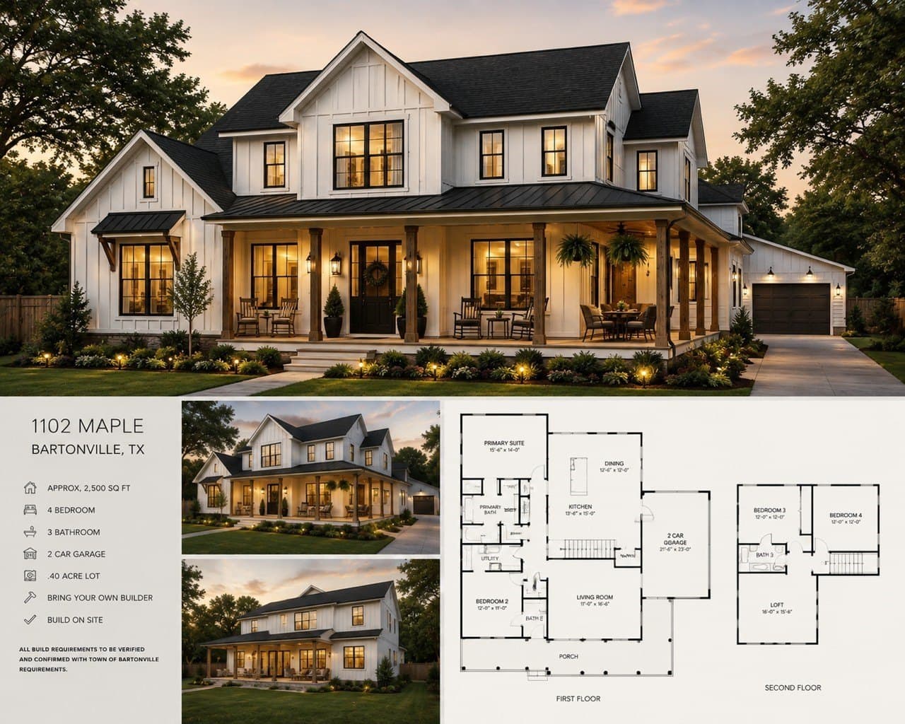 0.41 acres in Denton County