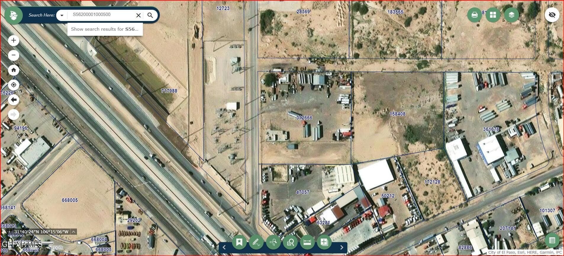 1 acres in El Paso County