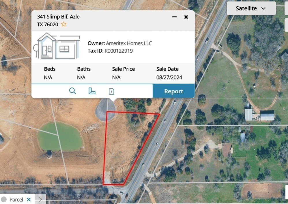 1.27 acres in Parker County